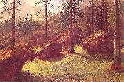 Albert Bierstadt Wooded Landscape china oil painting reproduction